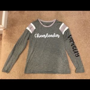 "Cheerleader" Long Sleeve Tee